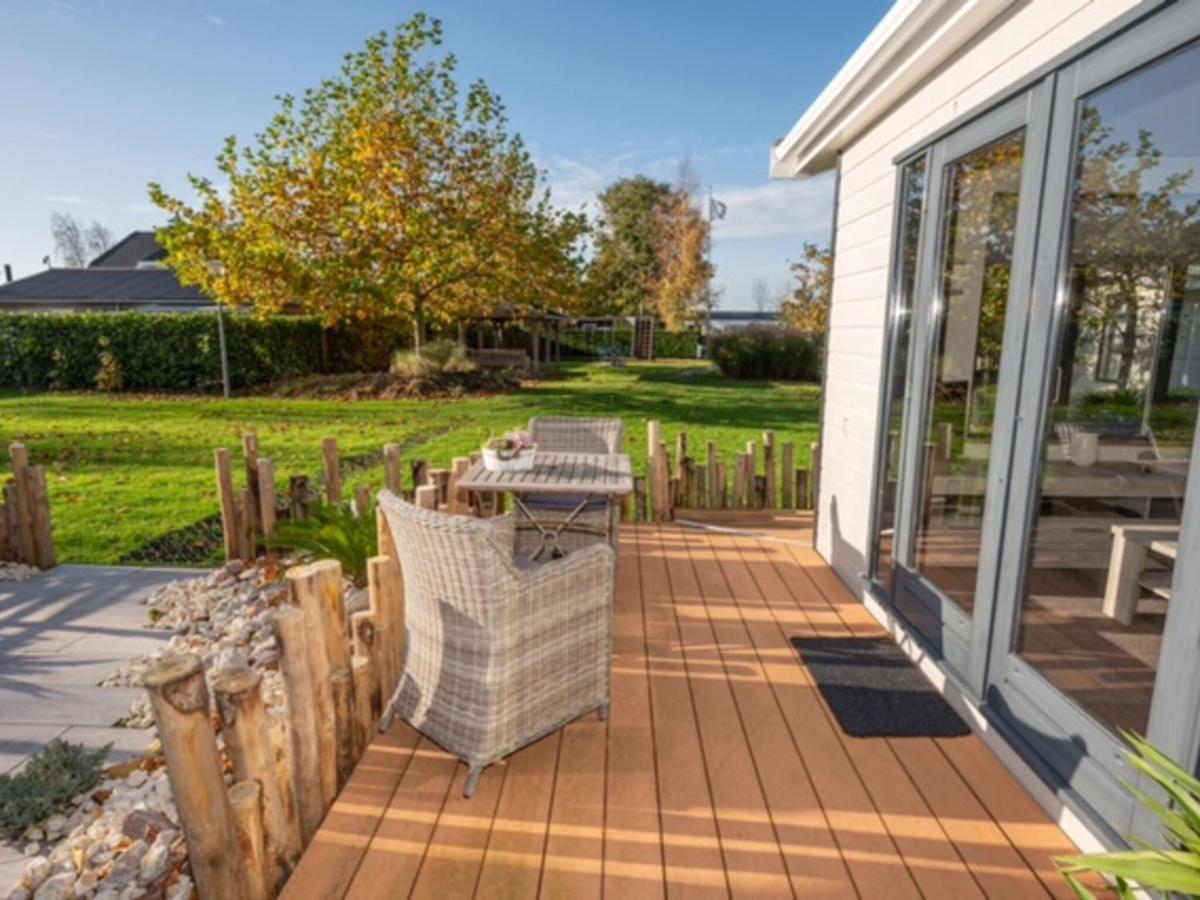 Chalet Sea Rocks With View And Garden Goedereede Eksteriør billede